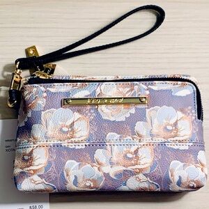 Betsey Johnson pouch wristlet!